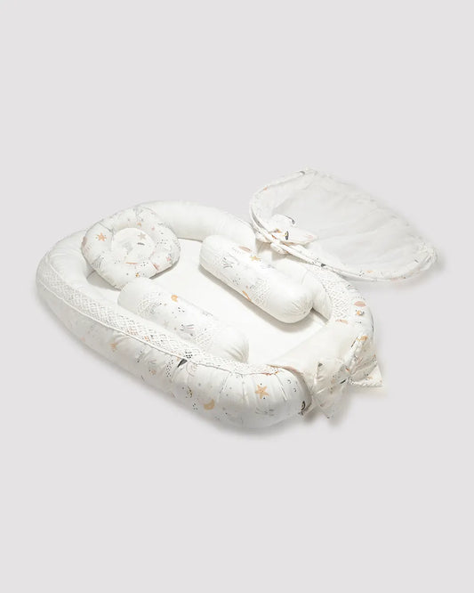 Baby Nest Bed Dreamy Night White
