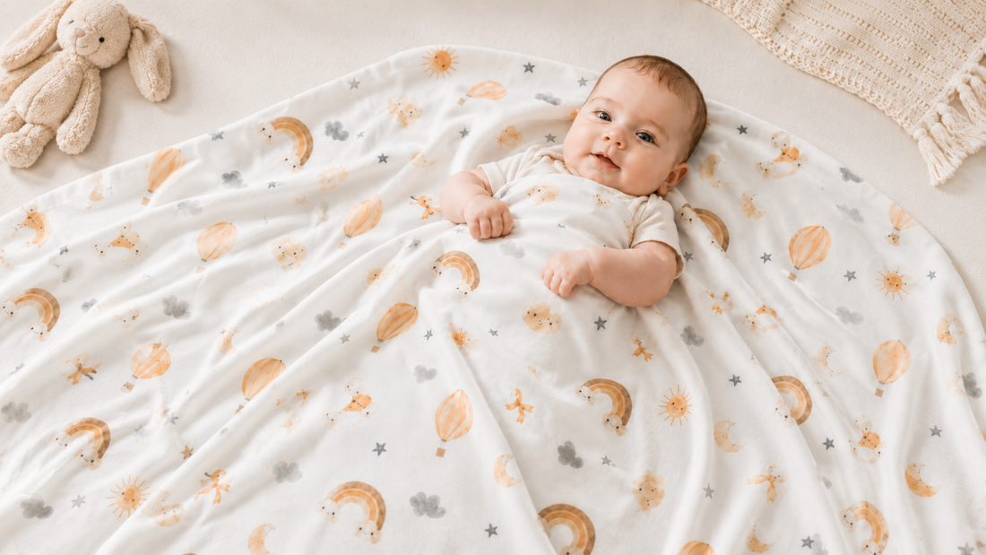 Wrap Your Baby in Comfort with Our 4-Layer Baby Blanket