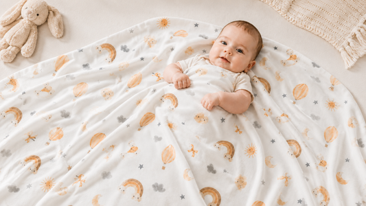 Wrap Your Baby in Comfort with Our 4-Layer Baby Blanket
