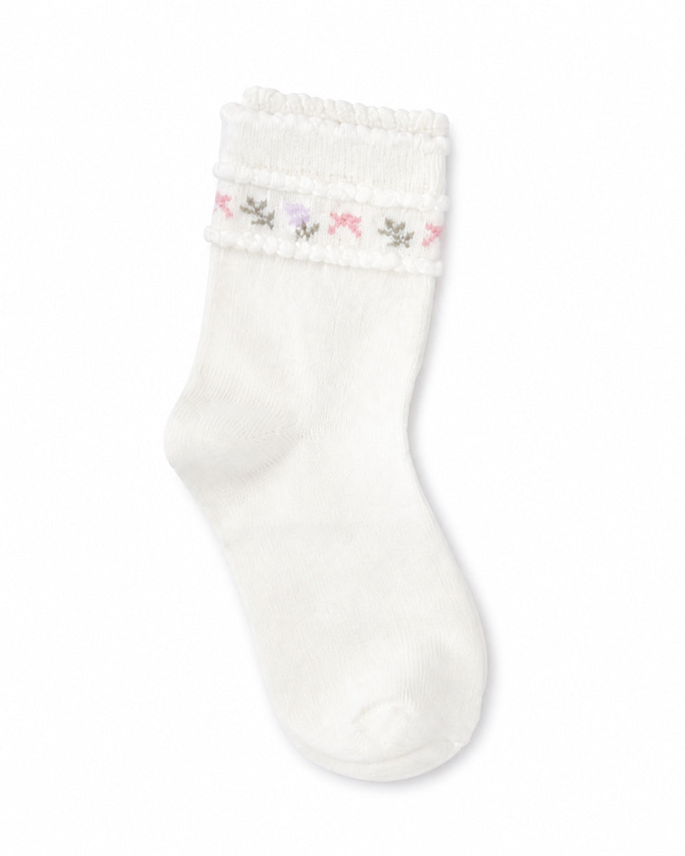 Sweet Floral Baby Girl Socks –  Pack of 5