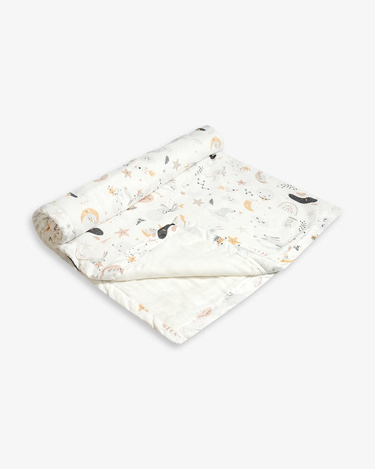 Baby Blanket Dreamy Night White