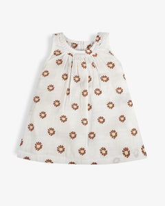 Baby Frock-Zipper Floral