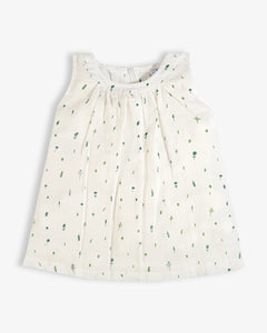 Baby Frock-Zipper Leaf Foliage