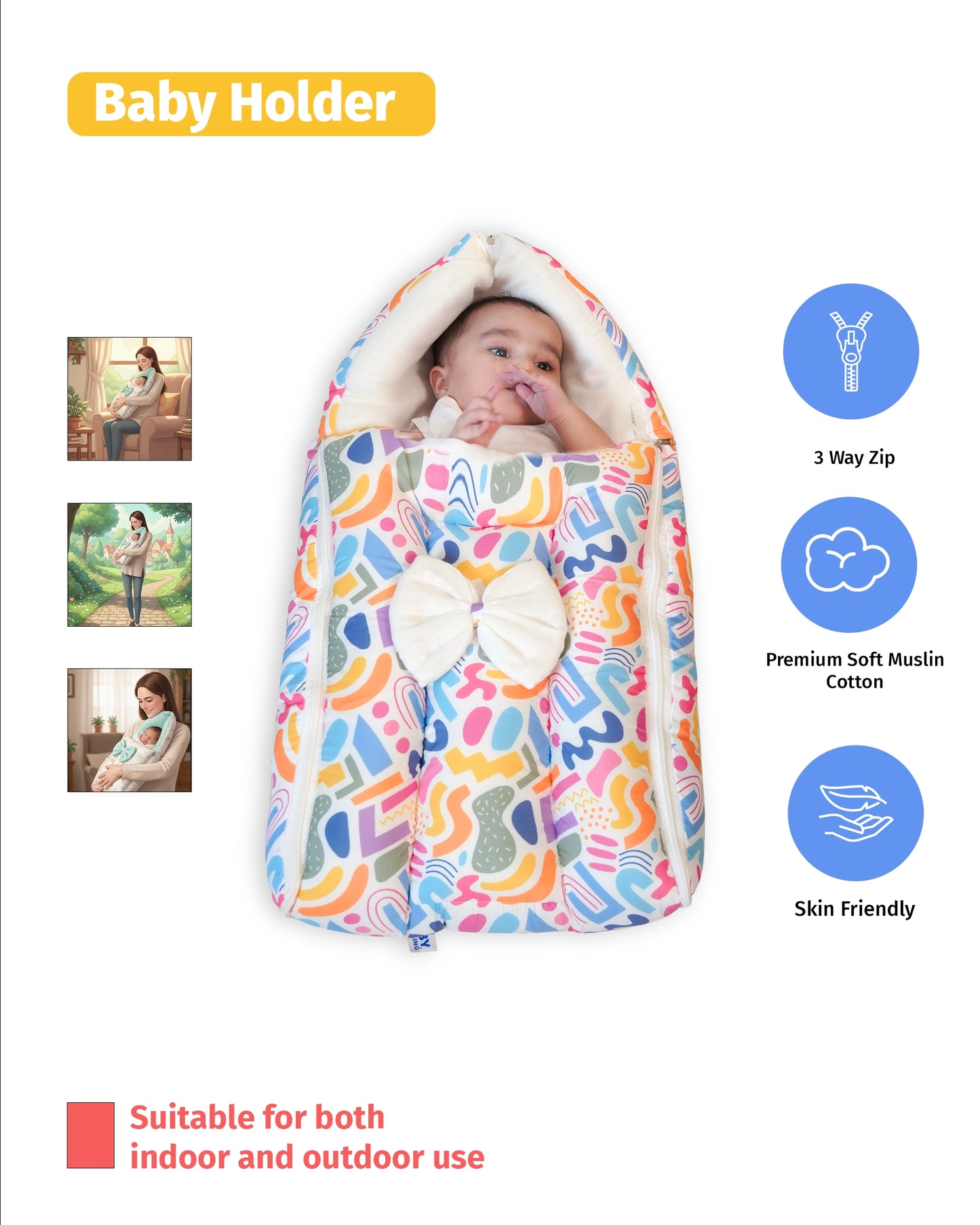 Baby Holder Colour Splash