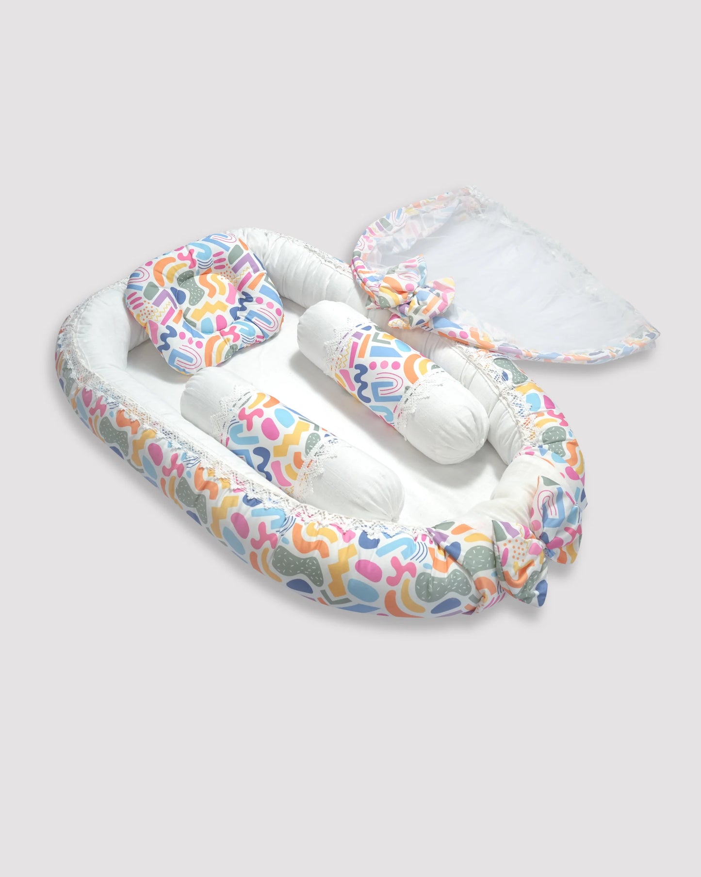 Baby Nest Bed Colour Splash