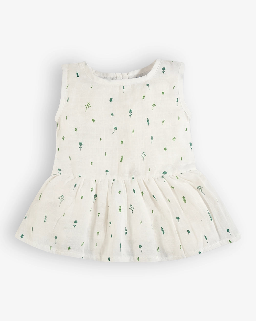 Baby Frock-Button Leaf Foliage