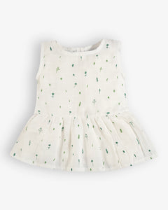 Baby Frock-Button Leaf Foliage