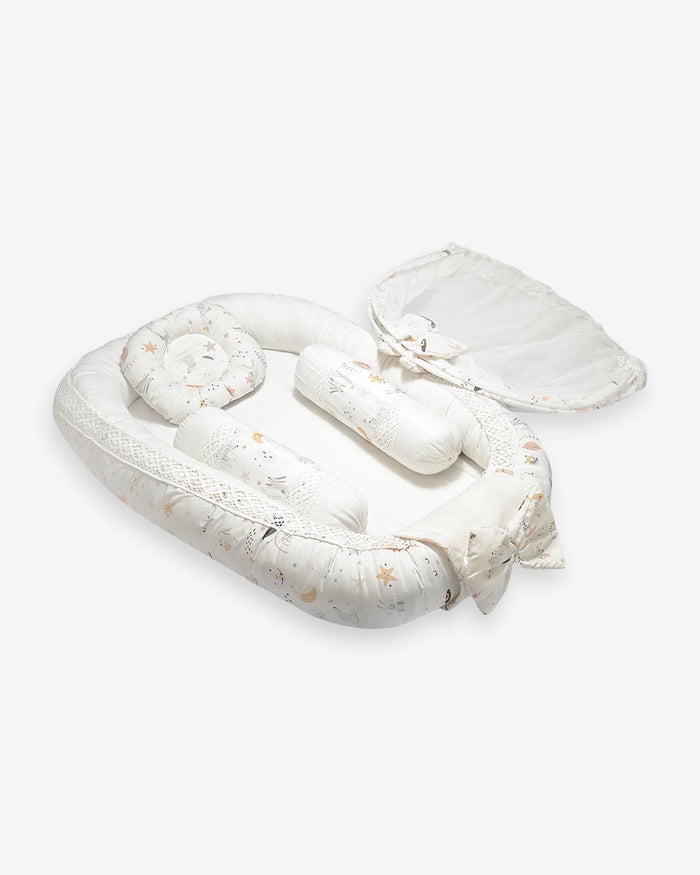 Baby Nest Bed Dreamy Night White