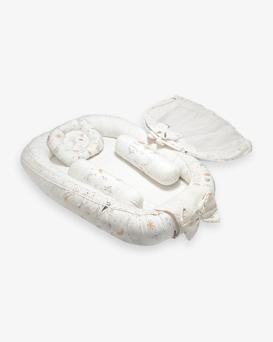 Baby Nest Bed Dreamy Night White