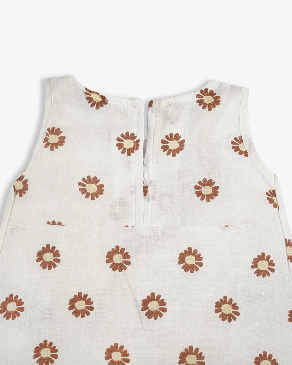 Baby Frock-Zipper Floral