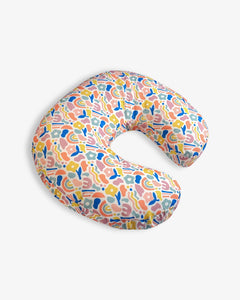 Feeding Pillow Floral Doodle