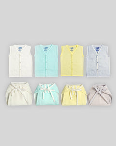 Classic Colours Jablas and Nappies Combo Pack of 4