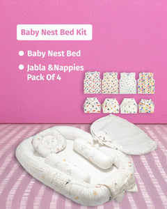 Baby Nest Bed Kit Dreamy Night White