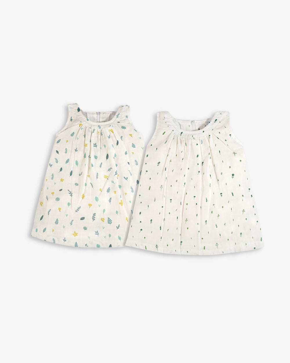 Soft Zip Frocks Combo Pack of 2