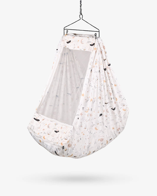 Baby Cradle Bed Dreamy Night White
