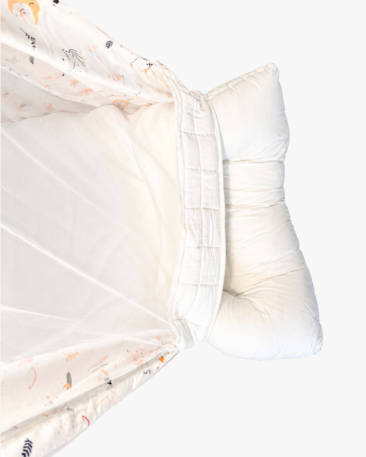 Baby Cradle Bed Dreamy Night White