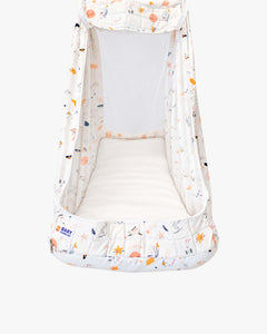 Baby Cradle Bed Dreamy Night White