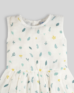 Baby Frock-Button Disty