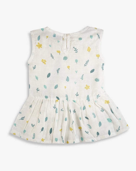 Baby Frock-Button Disty