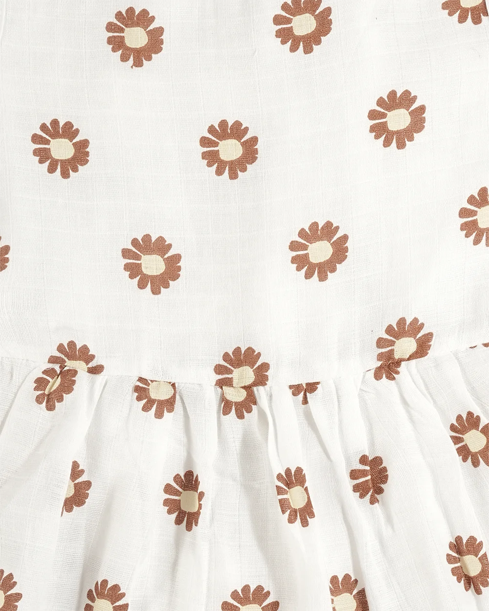Baby Frock-Button Floral