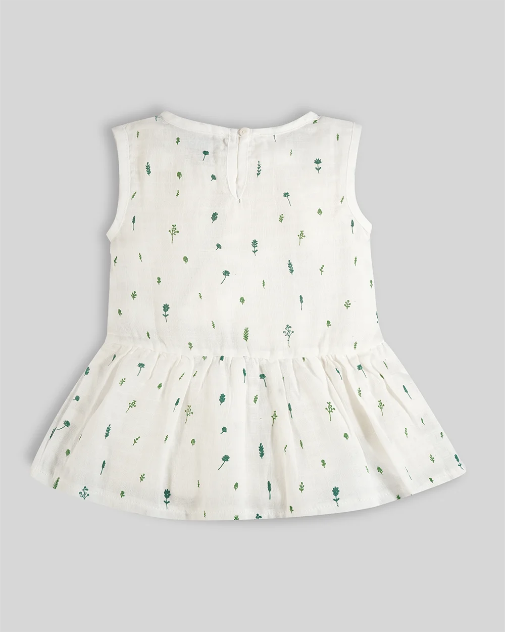 Baby Frock-Button Leaf Foliage