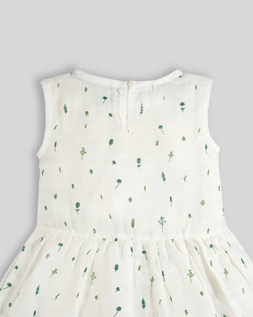 Baby Frock-Button Leaf Foliage
