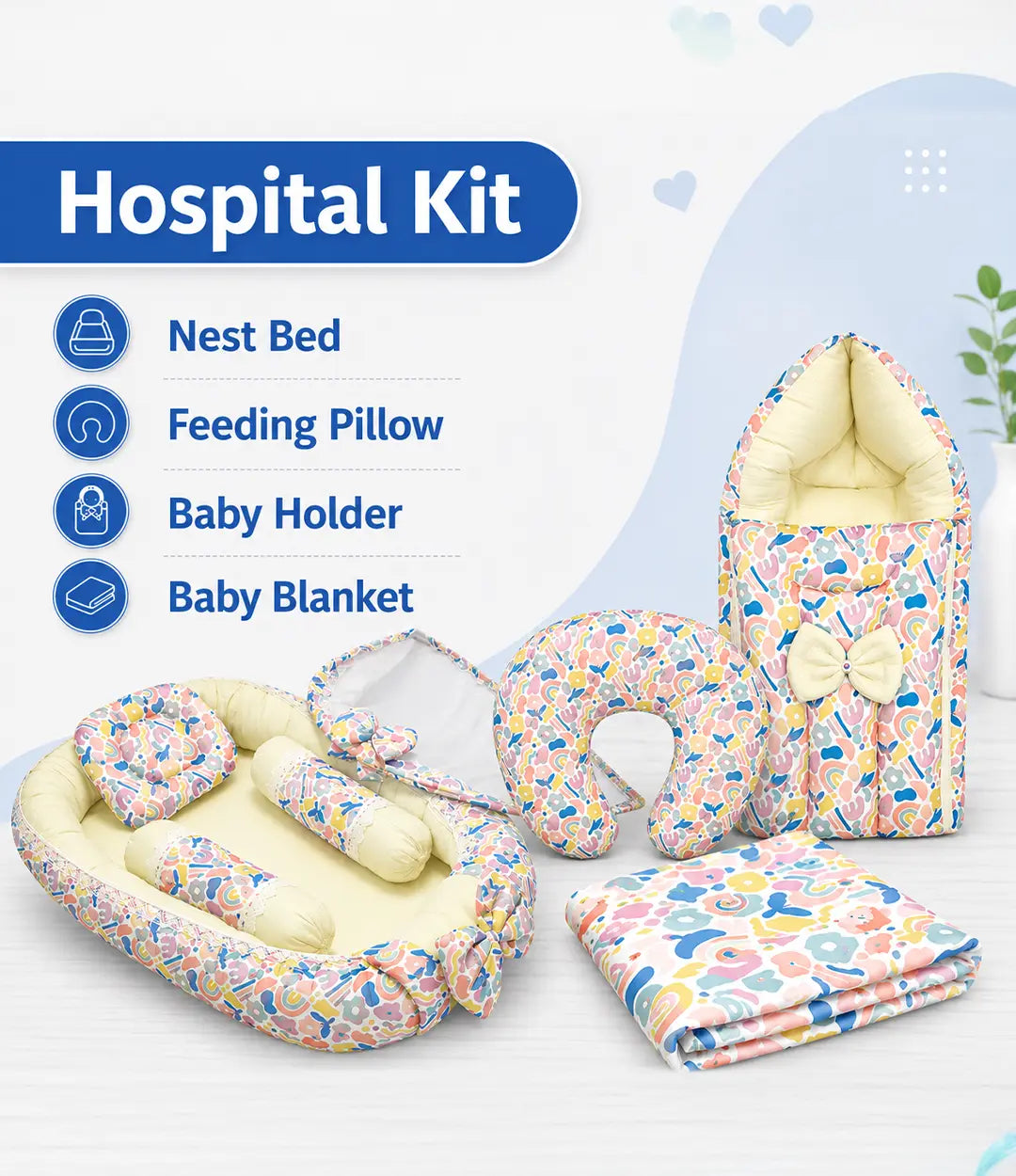 Floral Doodle Hospital Combo Kit