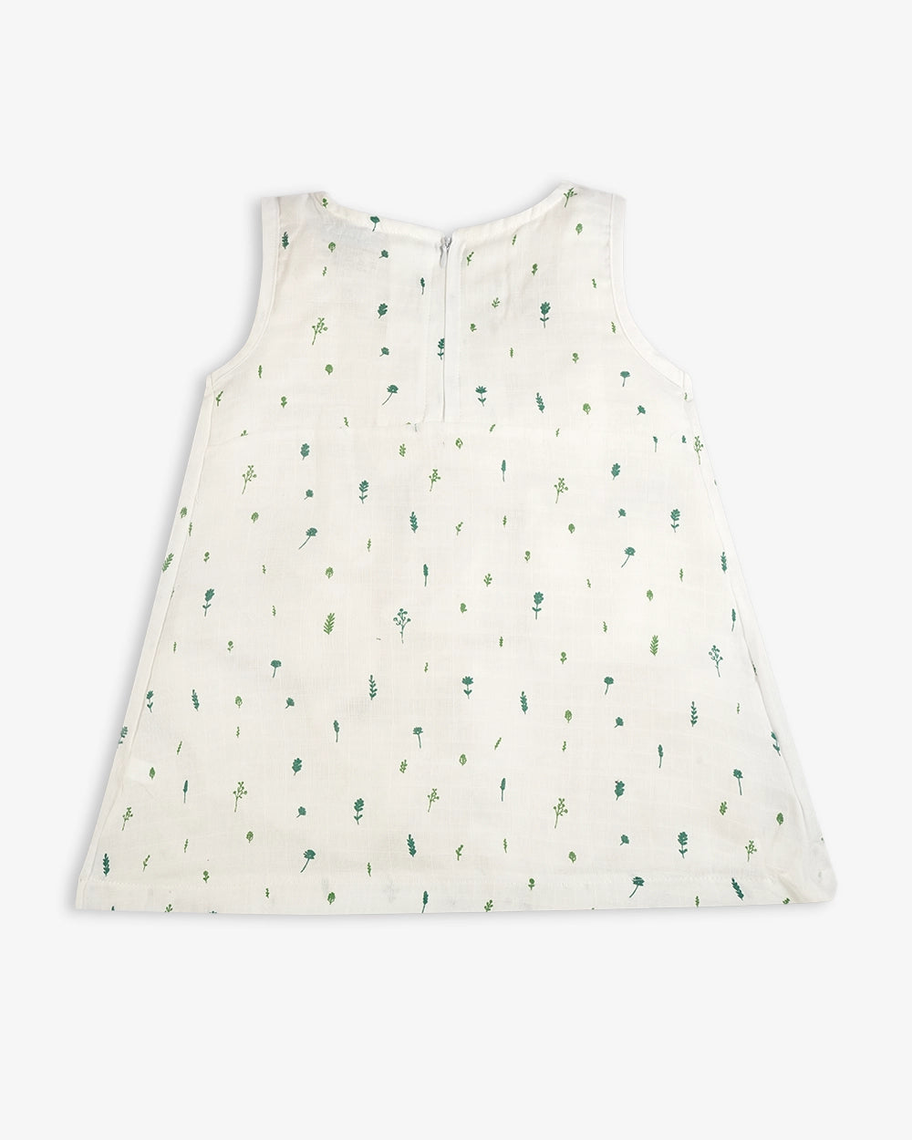 Baby Frock-Zipper Leaf Foliage
