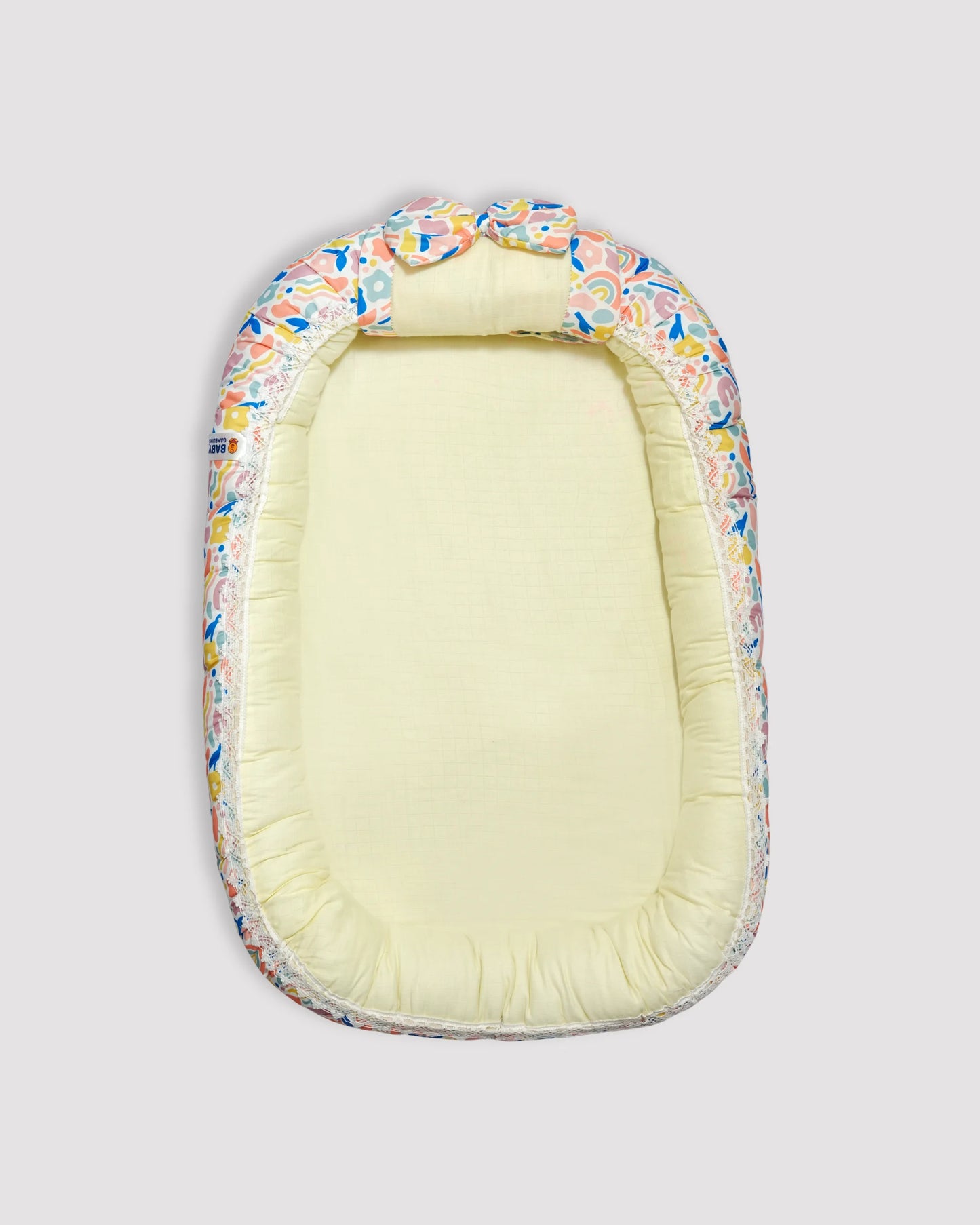Baby Nest Bed Floral Doodle