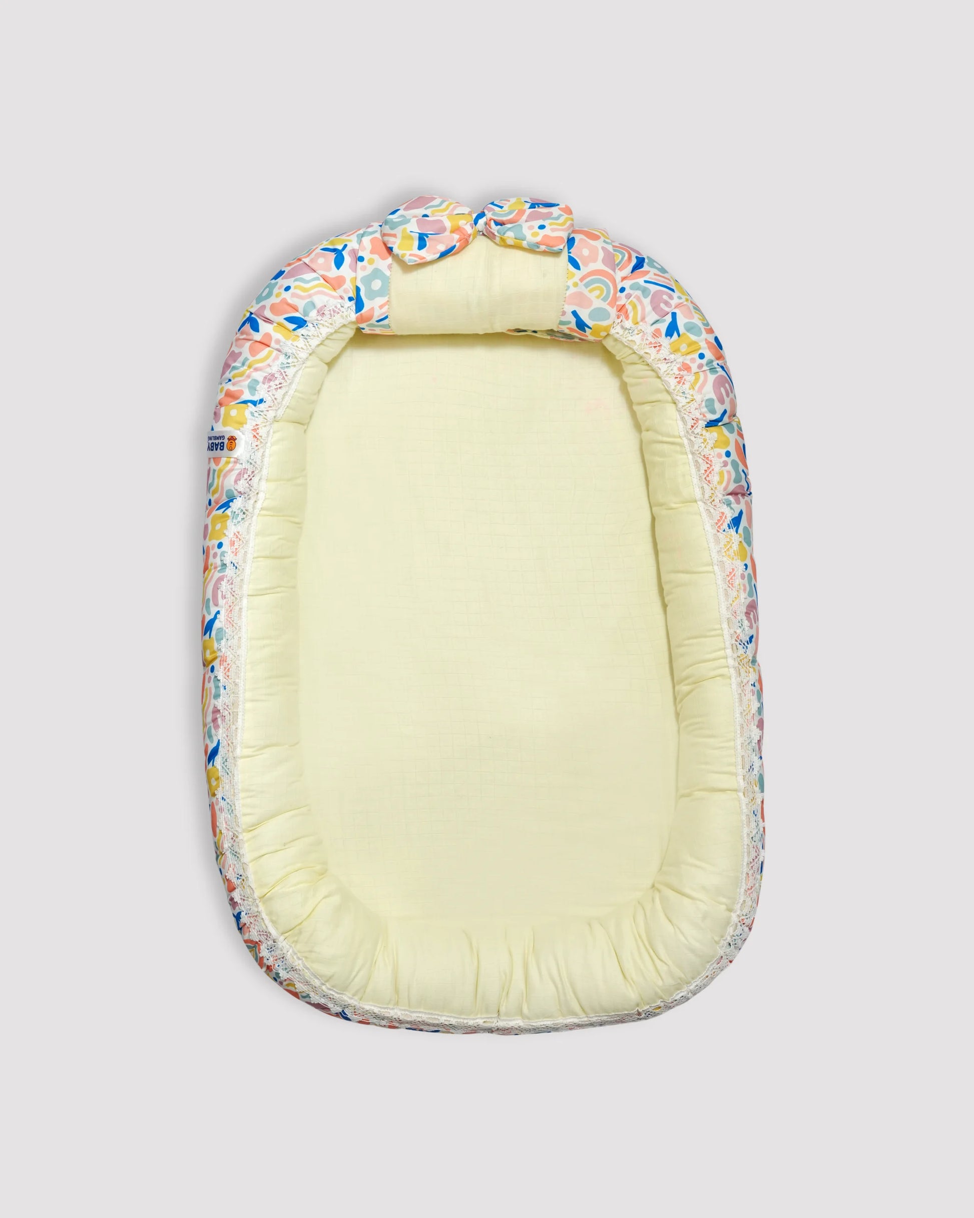 Baby Nest Bed Floral Doodle