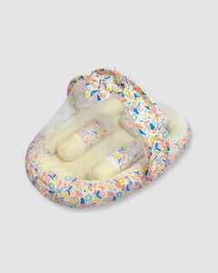 Baby Nest Bed Floral Doodle