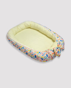 Baby Nest Bed Floral Doodle