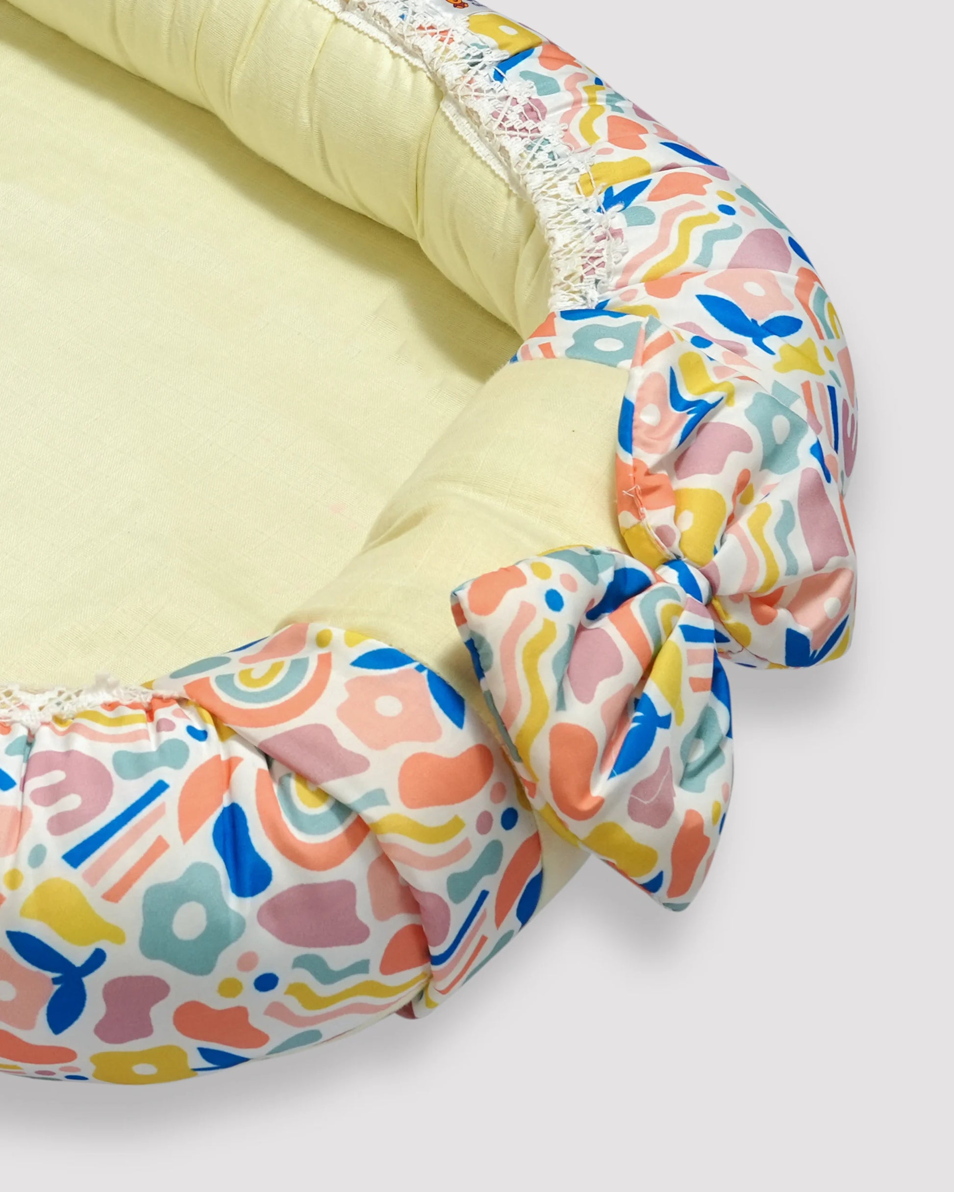 Baby Nest Bed Floral Doodle
