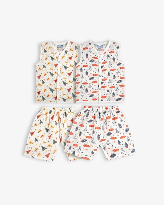 Cool & Comfy Jablas and Shorts Combo Pack of 2