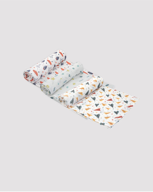 Cuddle Cloud Swaddles Combo Pack of 3