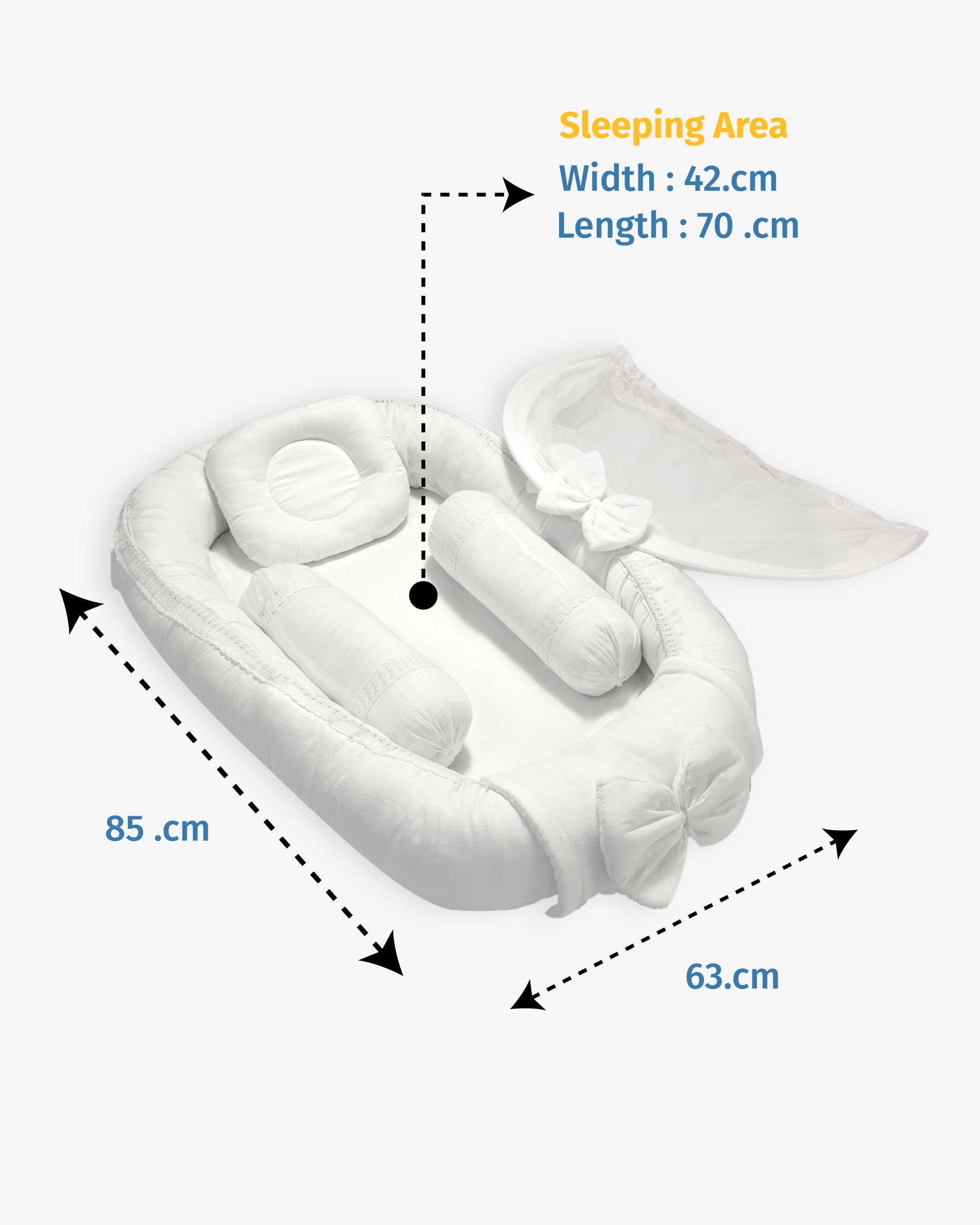 size chart nest bed