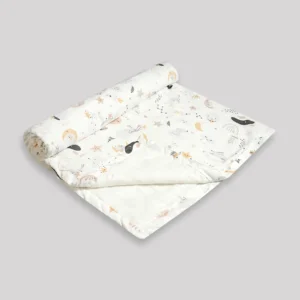 Baby Blanket Dreamy Night White