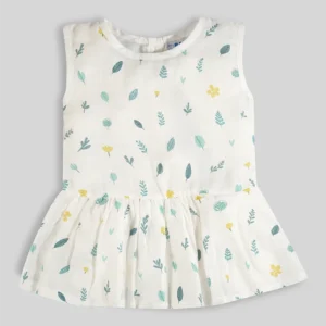 Baby Frock-Button Disty