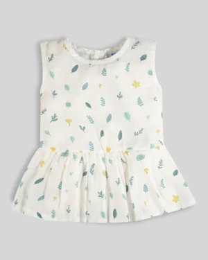 Baby Frock-Button Disty