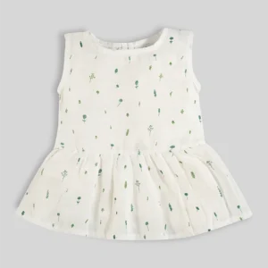 Baby Frock-Button Leaf Foliage