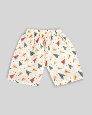 Baby Shorts Paper Plane