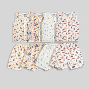 Playtime Set Jablas and Shorts Combo Pack of 4