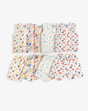 Playtime Set Jablas and Shorts Combo Pack of 4