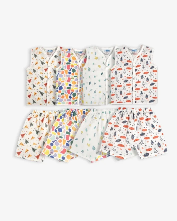 Playtime Set Jablas and Shorts Combo Pack of 4