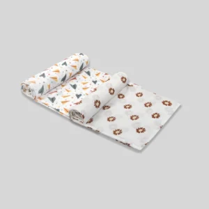 Charming Prints Swaddles Combo Pack of 2