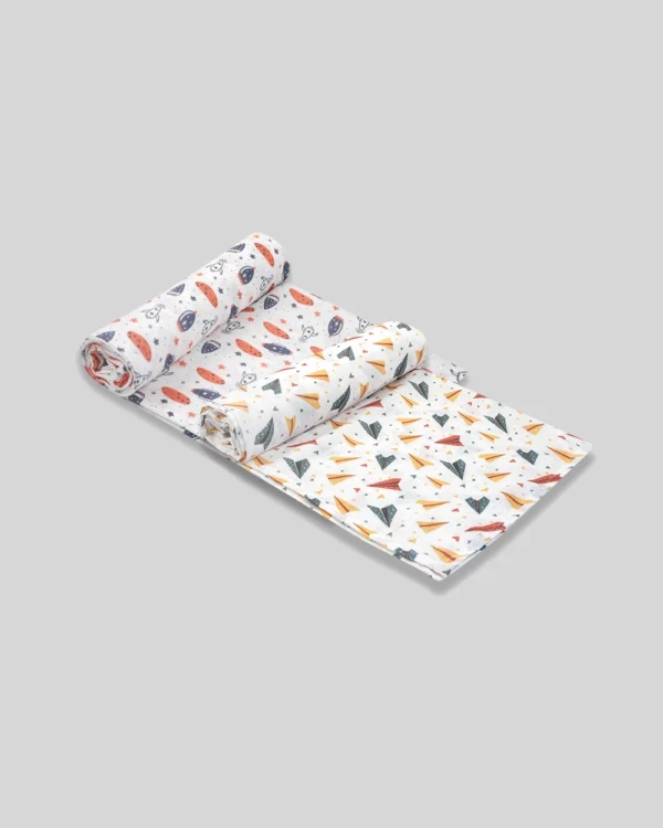 Baby Nest Swaddles Combo Pack of 2