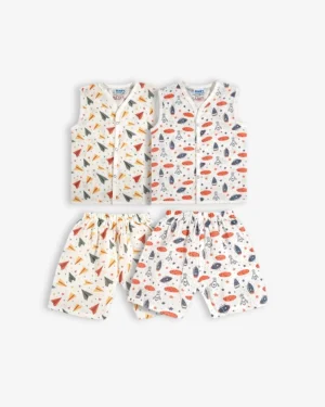 Cool & Comfy Jablas and Shorts Combo Pack of 2