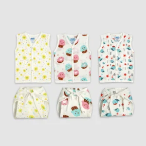 Cupcake Dreams Jablas and Nappies Combo Pack of 3