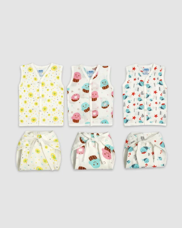 Cupcake Dreams Jablas and Nappies Combo Pack of 3