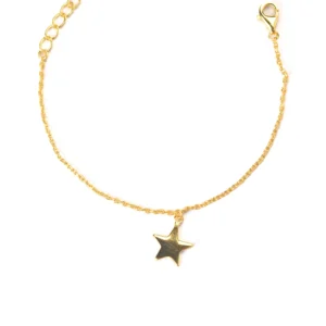 Golden Star Charm Bracelet